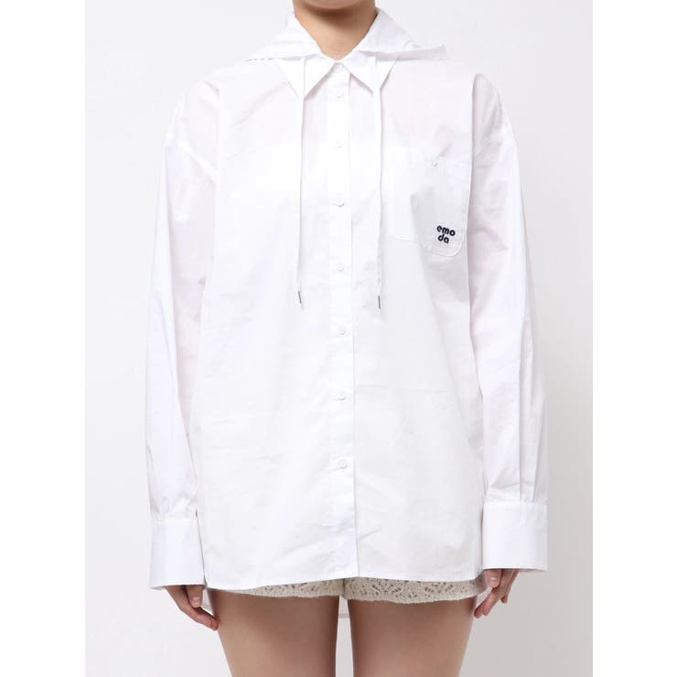 ワイドボディフーディシャツ | EMODA | 詳細画像36 