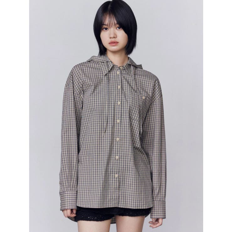 ワイドボディフーディシャツ | EMODA | 詳細画像5 