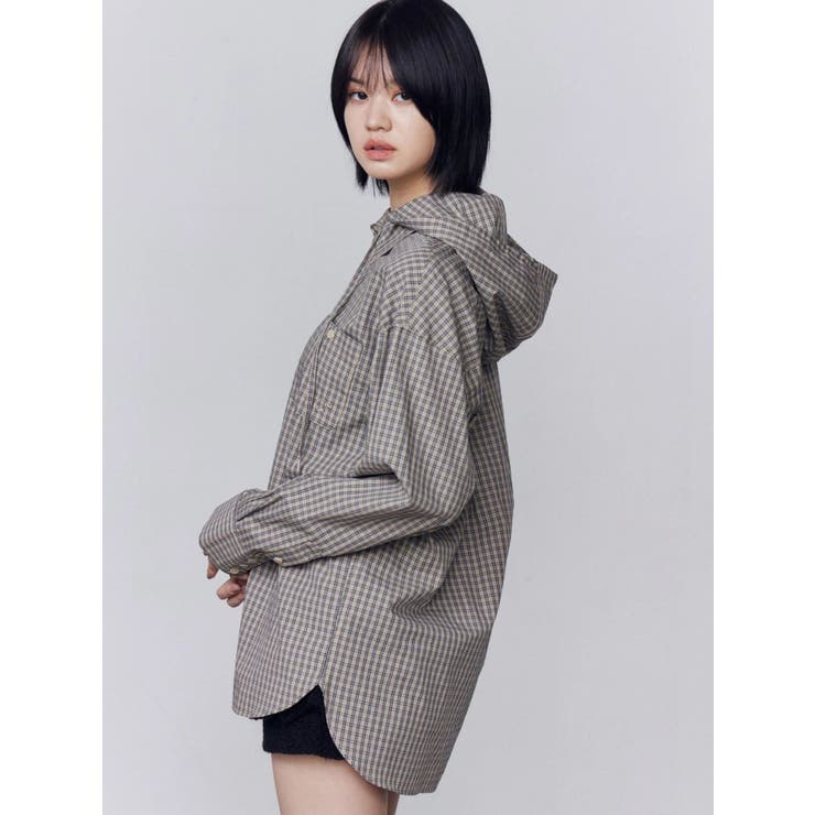 ワイドボディフーディシャツ | EMODA | 詳細画像6 