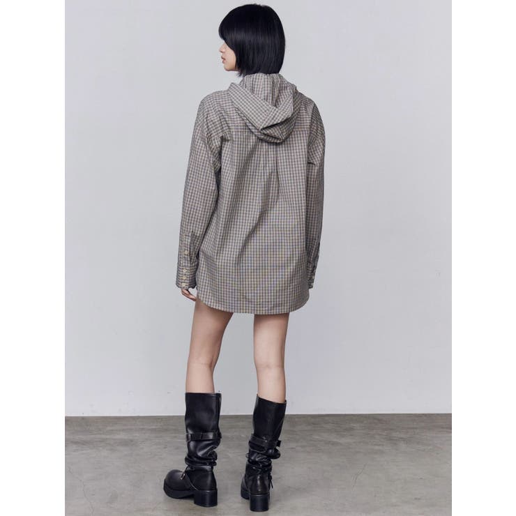 ワイドボディフーディシャツ | EMODA | 詳細画像9 