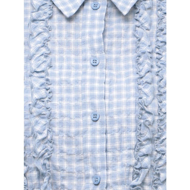 テープフリルワイドショートシャツ | EMODA | 詳細画像22 