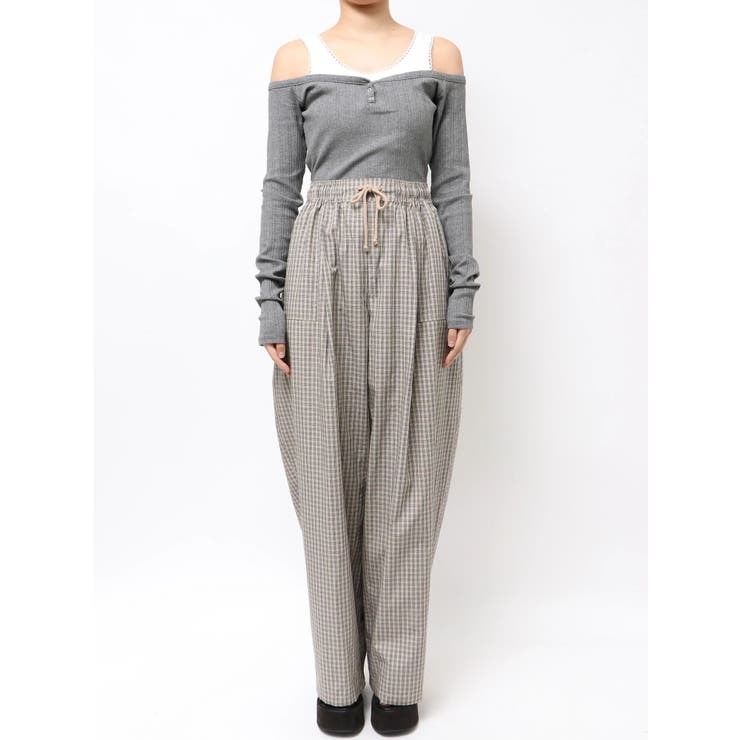 ワイドルーズパンツ | EMODA | 詳細画像33 