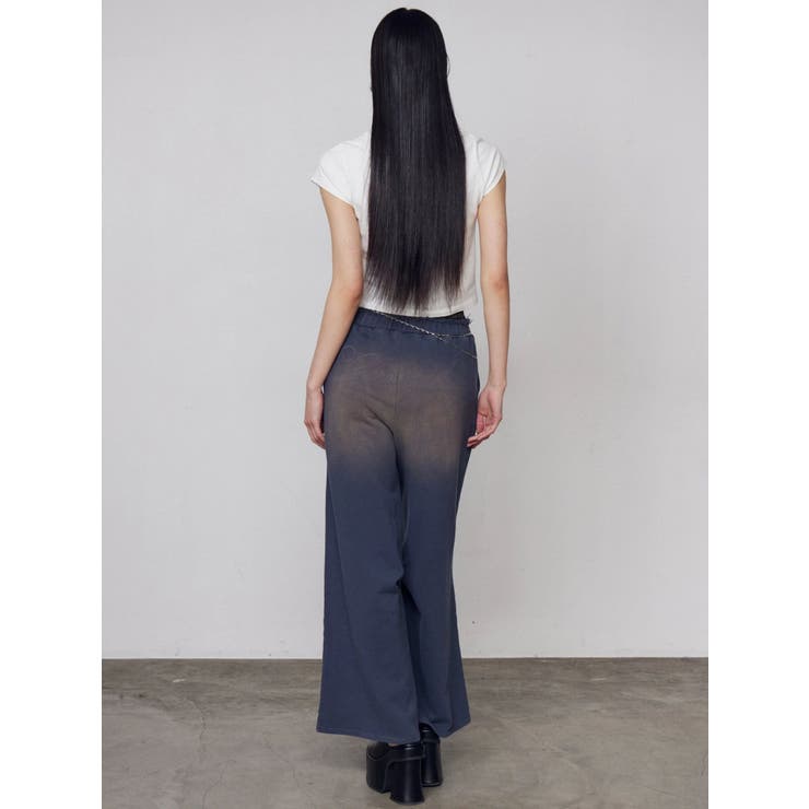 レイヤードロゴスウェットパンツ | EMODA | 詳細画像10 