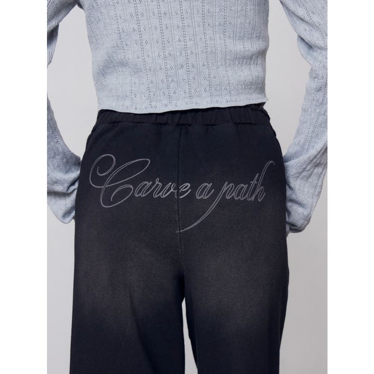 レイヤードロゴスウェットパンツ | EMODA | 詳細画像11 