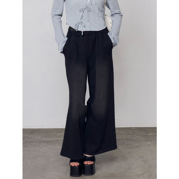 レイヤードロゴスウェットパンツ | EMODA | 詳細画像12 