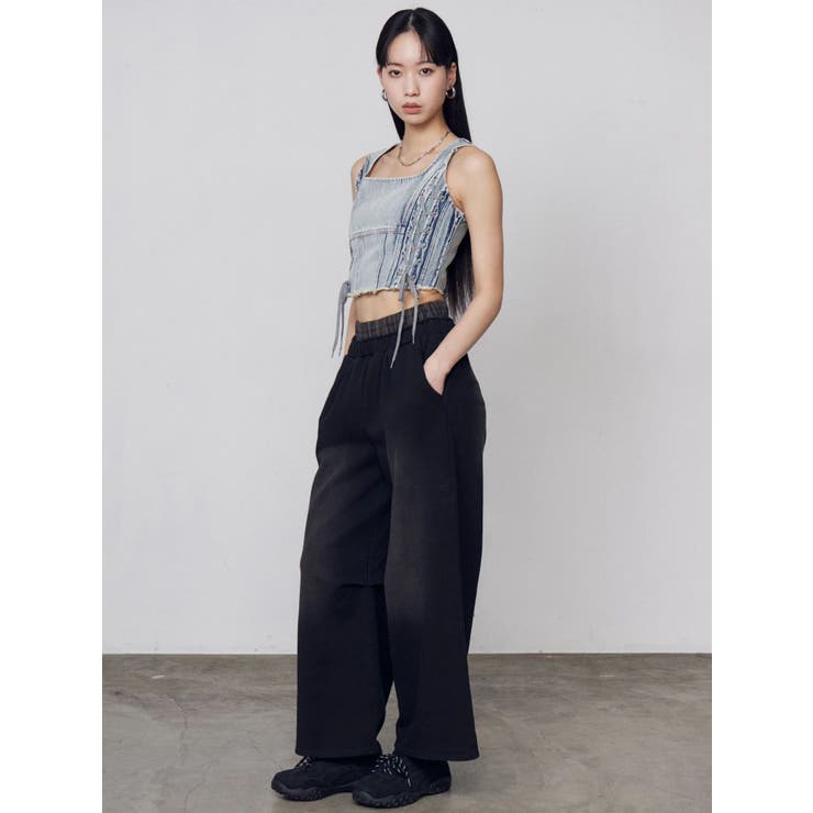 レイヤードロゴスウェットパンツ | EMODA | 詳細画像17 