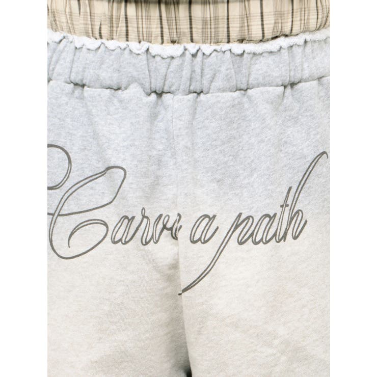 レイヤードロゴスウェットパンツ | EMODA | 詳細画像29 