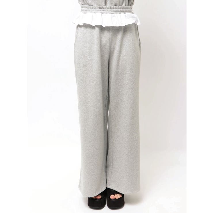 ウエストフリルスウェットパンツ | EMODA | 詳細画像13 