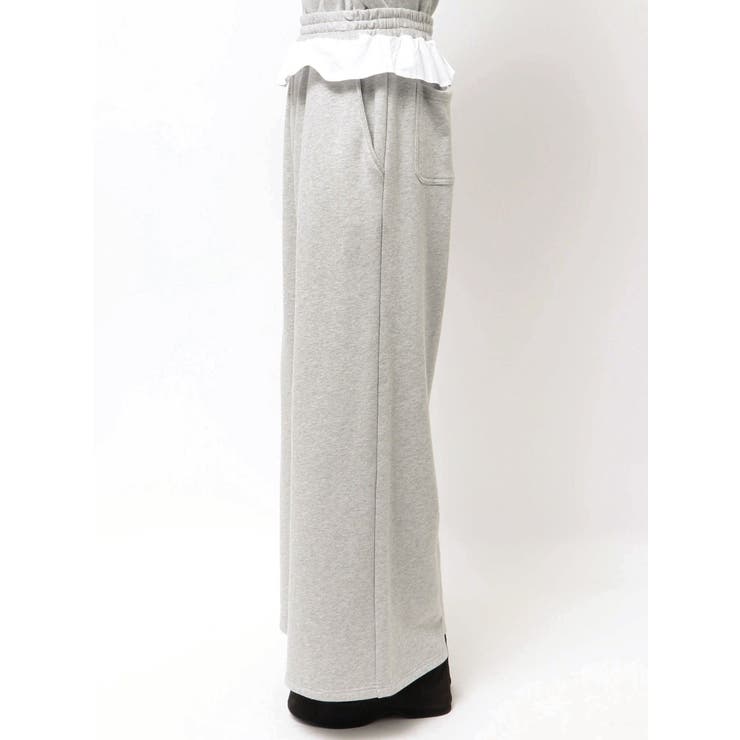 ウエストフリルスウェットパンツ | EMODA | 詳細画像14 