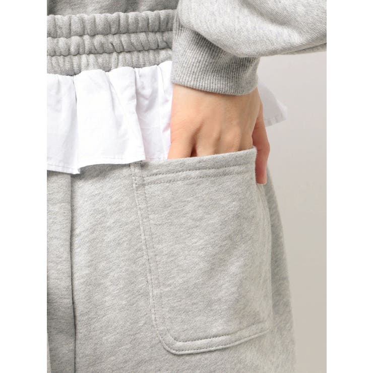 ウエストフリルスウェットパンツ | EMODA | 詳細画像17 