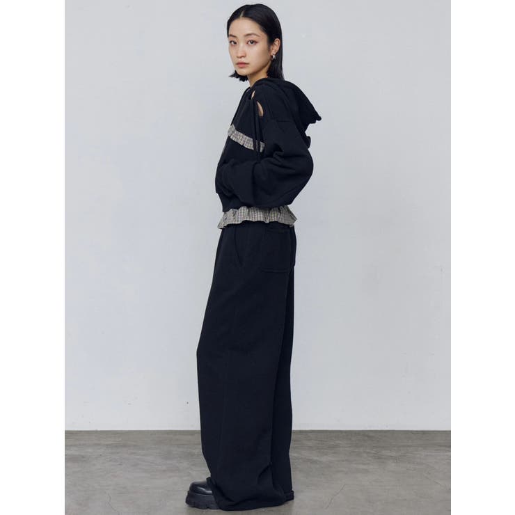 ウエストフリルスウェットパンツ | EMODA | 詳細画像8 