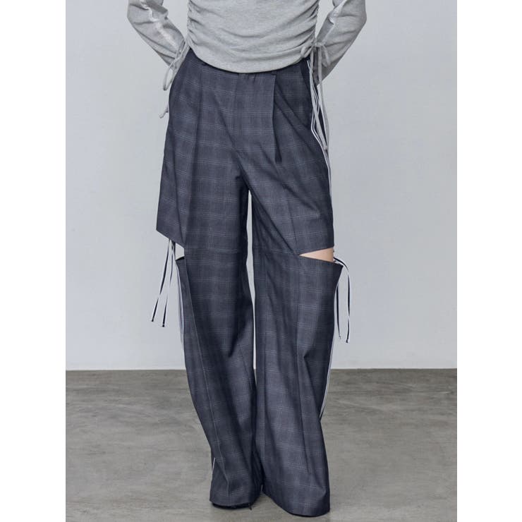 ダブルラインルーズパンツ | EMODA | 詳細画像10 