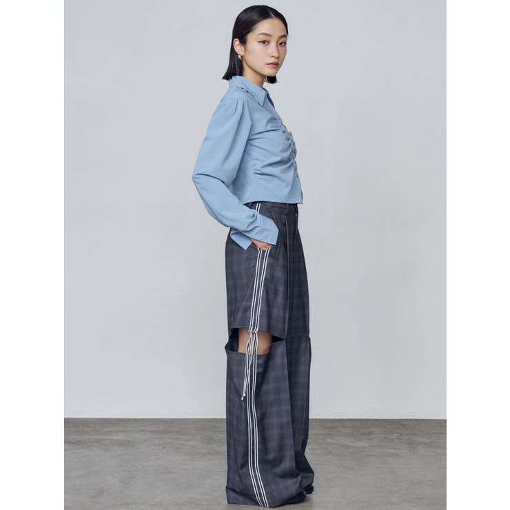 ダブルラインルーズパンツ | EMODA | 詳細画像17 