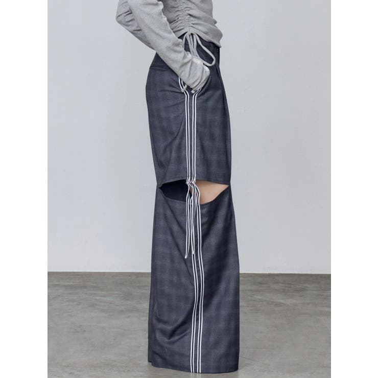 ダブルラインルーズパンツ | EMODA | 詳細画像9 