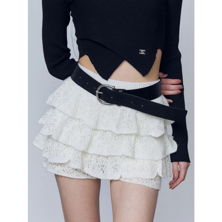 ティアードニットスカート | EMODA | 詳細画像1 