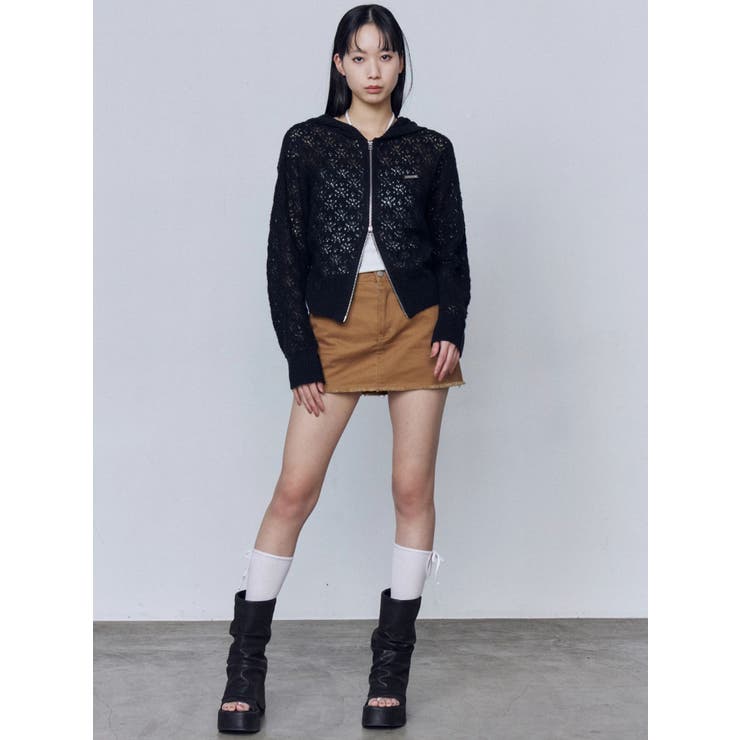 ボックスミニスカート | EMODA | 詳細画像15 