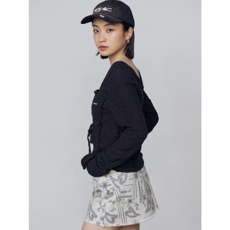 ボックスミニスカート | EMODA | 詳細画像8 