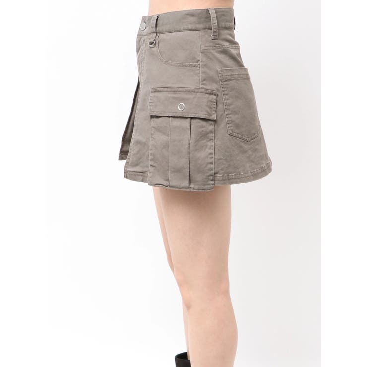 レイヤードボックススカートパンツ | EMODA | 詳細画像18 