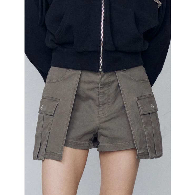 レイヤードボックススカートパンツ | EMODA | 詳細画像2 