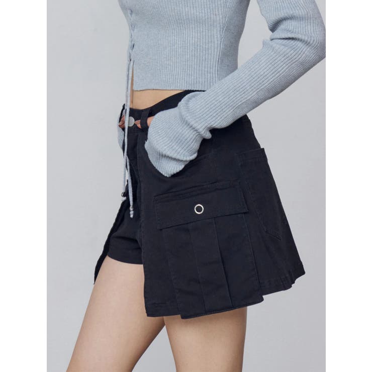 レイヤードボックススカートパンツ | EMODA | 詳細画像6 