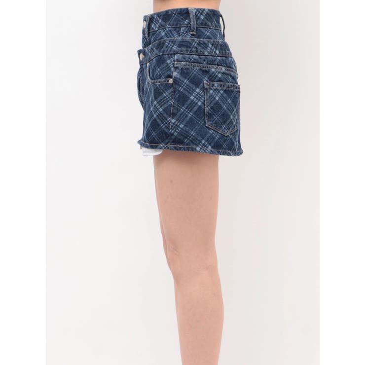 ベルトレイヤードボクシースカート | EMODA | 詳細画像29 