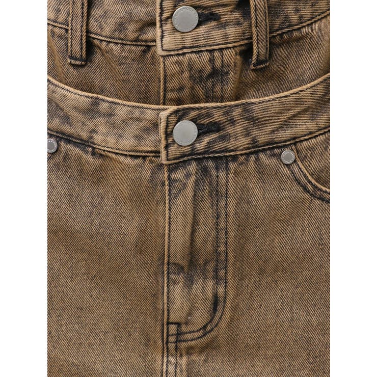 ベルトレイヤードボクシースカート | EMODA | 詳細画像38 