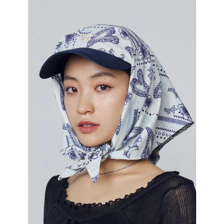 2トーンスカーフキャップ | EMODA | 詳細画像7 