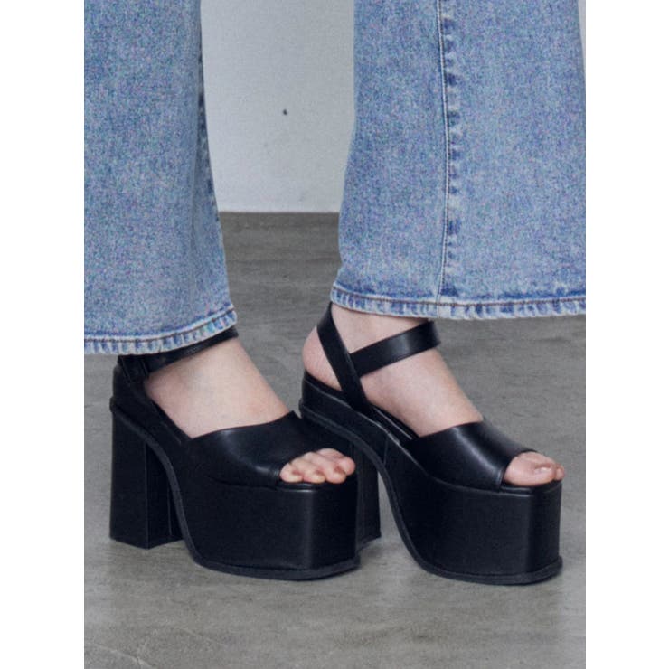 スキンラインバルキーサンダル | EMODA | 詳細画像2 