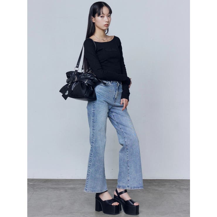 スキンラインバルキーサンダル | EMODA | 詳細画像6 