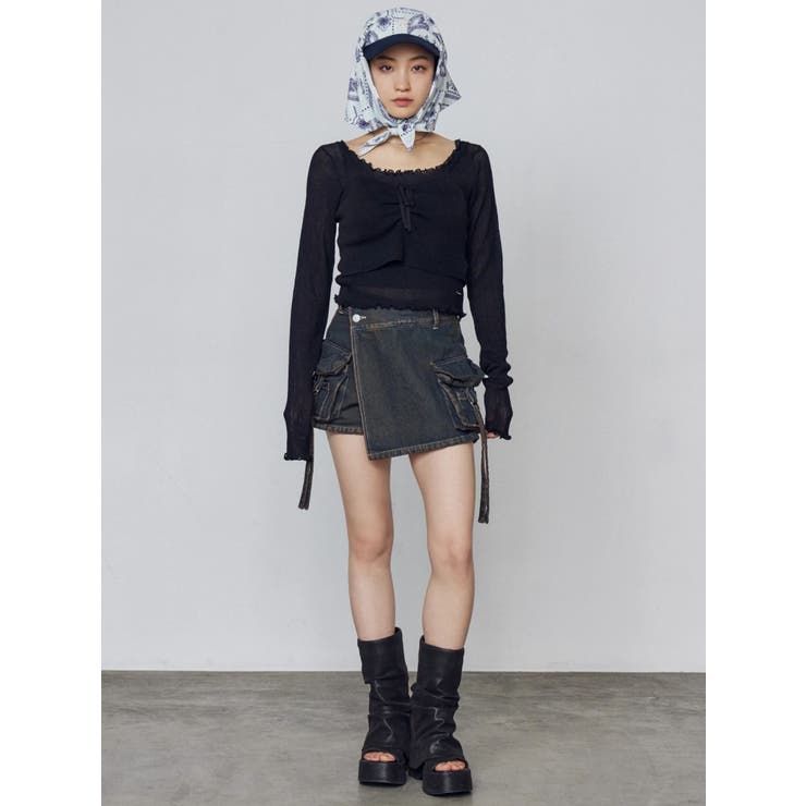 ウェッジヒールカバーサンダル | EMODA | 詳細画像29 