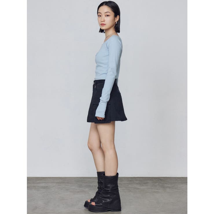 ウェッジヒールカバーサンダル | EMODA | 詳細画像9 