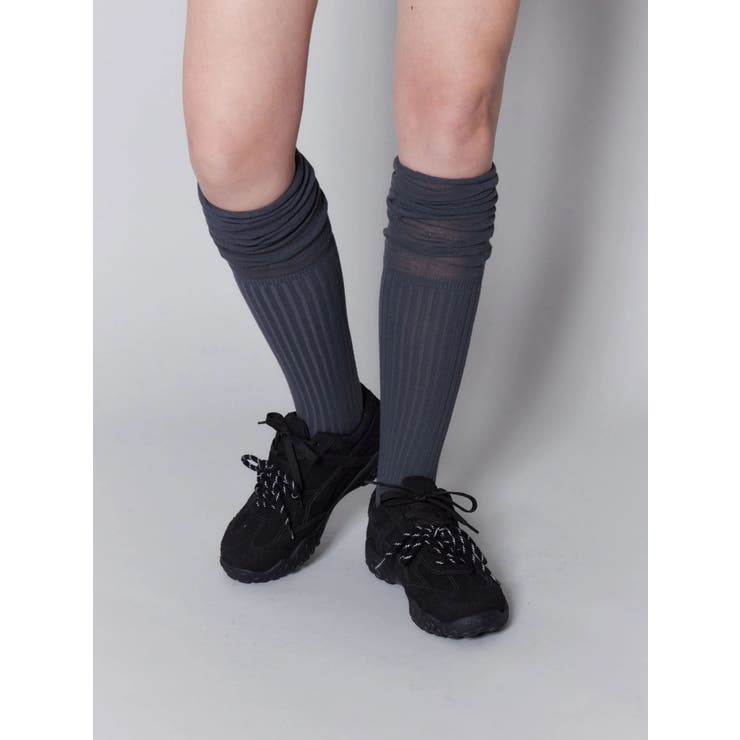 ブラック | ダブルレースアップロースニーカー | EMODA