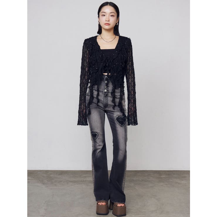 プランプヒールサンダル | EMODA | 詳細画像3 