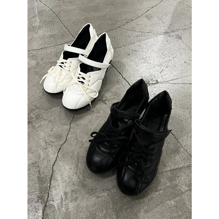 レースアップヒールスニーカー | EMODA | 詳細画像17 