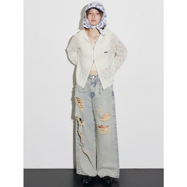 レースアップヒールスニーカー | EMODA | 詳細画像5 