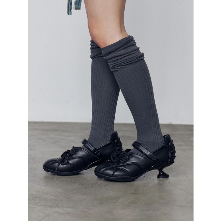 レースアップヒールスニーカー | EMODA | 詳細画像7 