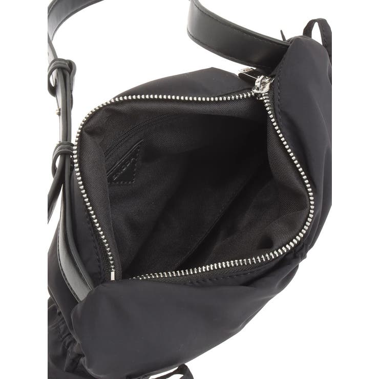 ギャザーリボンナイロンバッグ | EMODA | 詳細画像12 