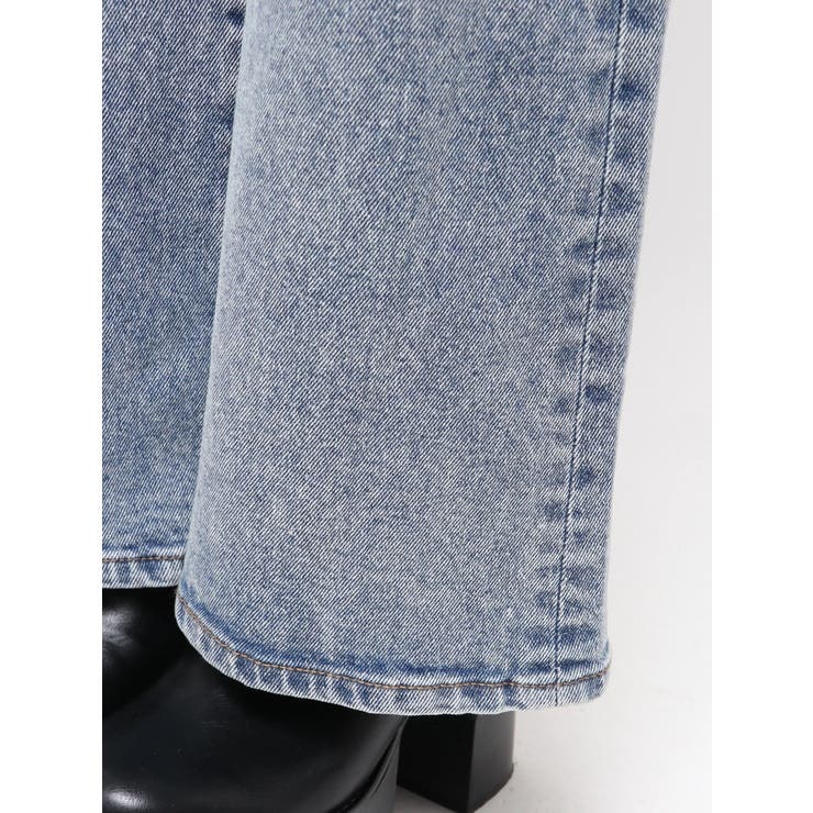 ミニマルジャストウエストフレアデニム | EMODA | 詳細画像28 