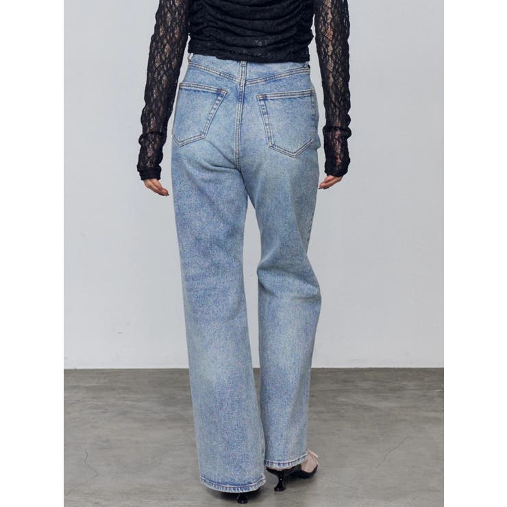 ミニマルジャストウエストフレアデニム | EMODA | 詳細画像6 