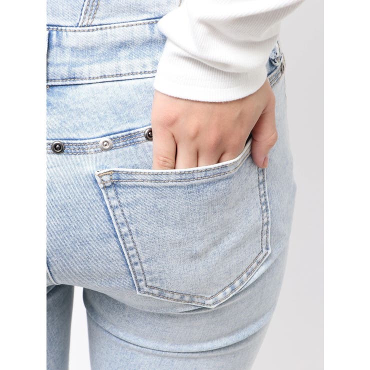 ドットラインハイウエストフレアパギンス | EMODA | 詳細画像16 