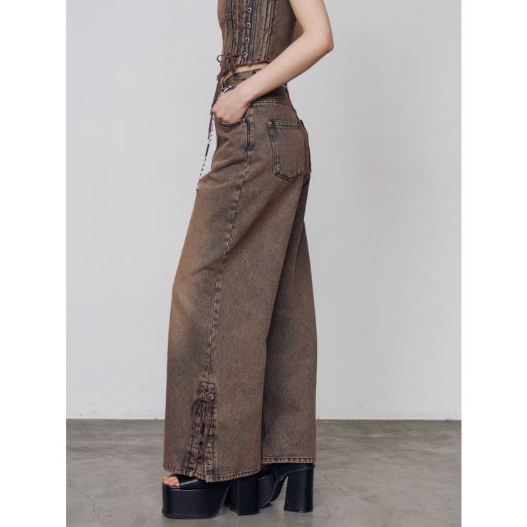 ヘムレースアップルーズデニム | EMODA | 詳細画像12 