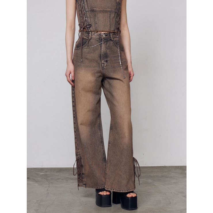 ヘムレースアップルーズデニム | EMODA | 詳細画像13 