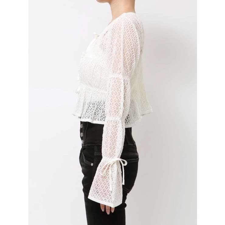 2WAYギャザーリボンニット | EMODA | 詳細画像20 