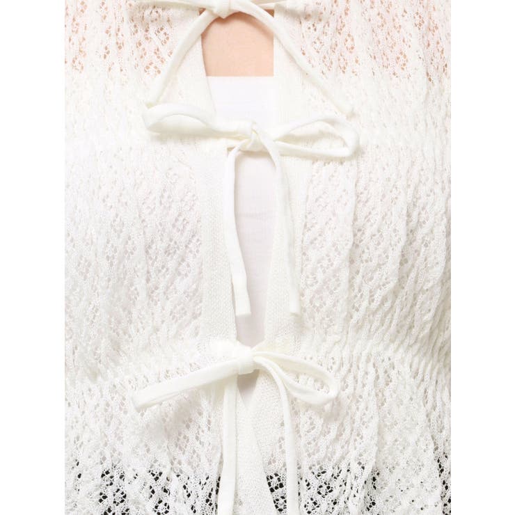 2WAYギャザーリボンニット | EMODA | 詳細画像30 