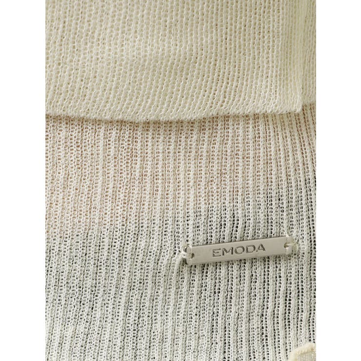 2ピースシアーギャザーニット | EMODA | 詳細画像12 