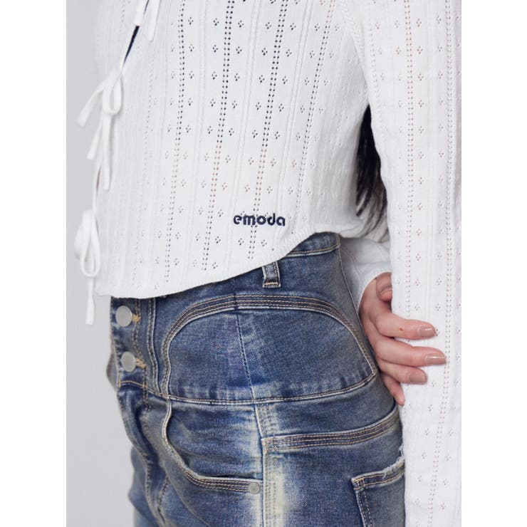 ホールリボン2WAYニット | EMODA | 詳細画像11 