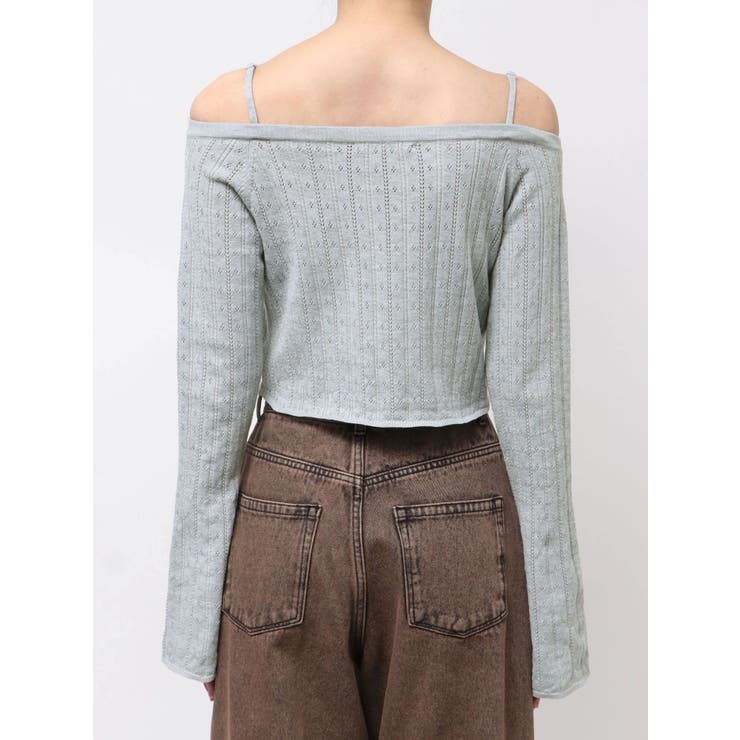 ホールリボン2WAYニット | EMODA | 詳細画像17 