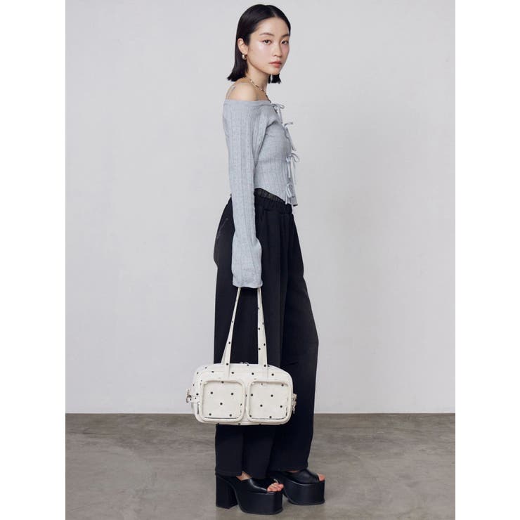 ホールリボン2WAYニット | EMODA | 詳細画像5 