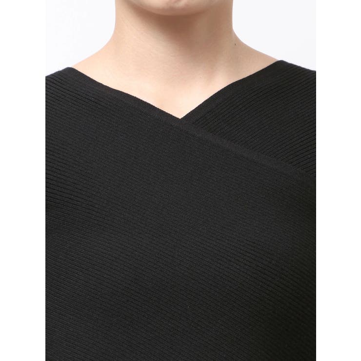 ワイドクロスクロップドニット | EMODA | 詳細画像9 