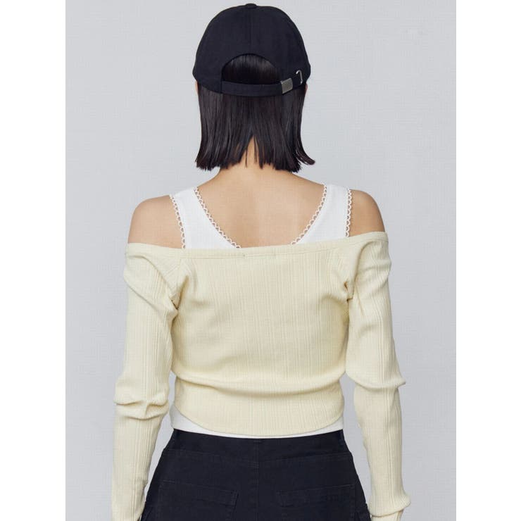 タンクレイヤードスキントップス | EMODA | 詳細画像12 